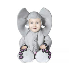 Fato de elefante para bebé