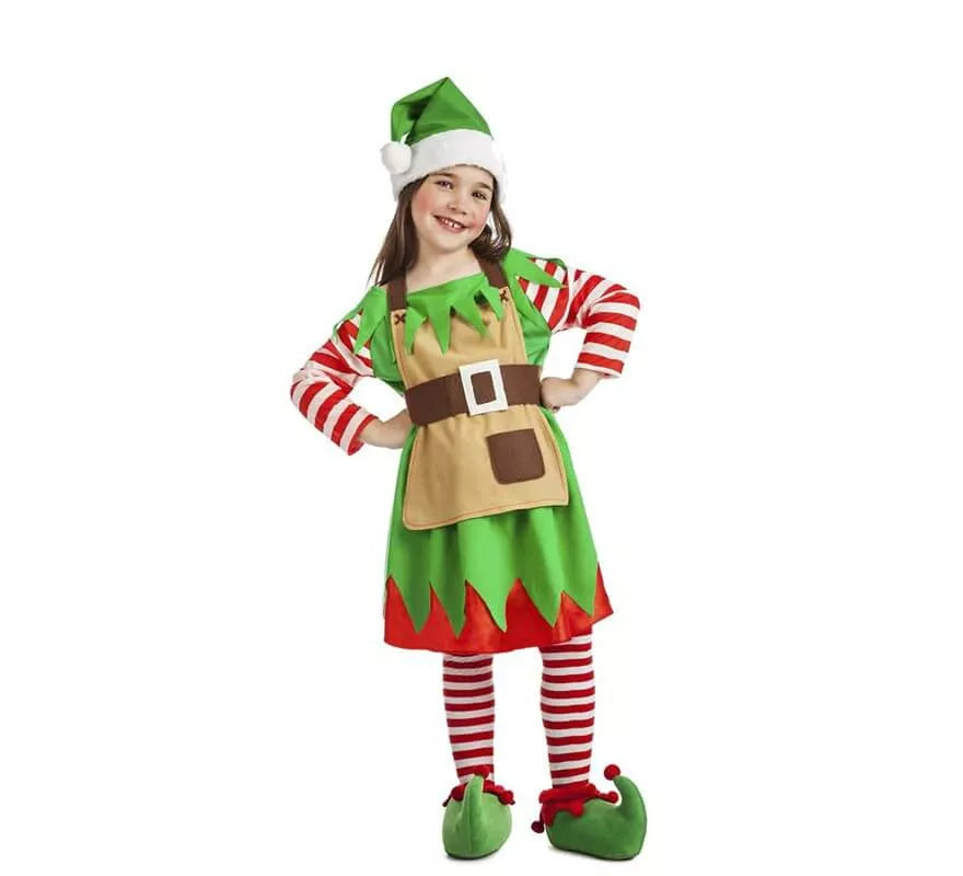 Translation missing: pt-PT.Disfraz de Elfa de Navidad para bebé