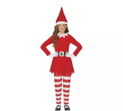 Fato de Natal de Elfo na Prateleira para Meninas