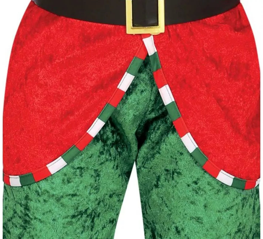 Translation missing: pt-PT.Disfraz de Elfo Ayudante de Santa con gorro para niño