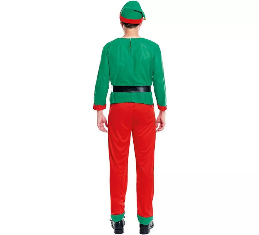 Translation missing: pt-PT.Disfraz de Elfo de Navidad Ayudante de Papá Noel para hombre