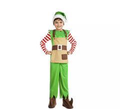 Fato de duende de Natal para bebê