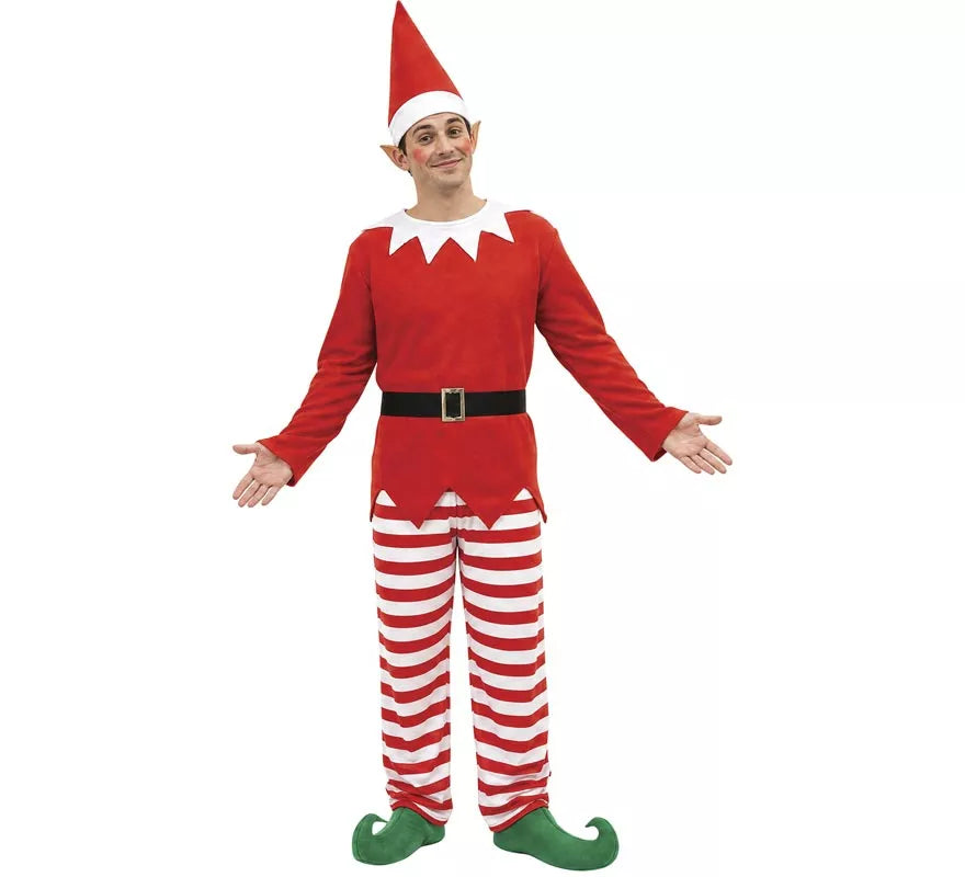 Translation missing: pt-PT.Disfraz de Elfo en el Estante de la Navidad para hombre
