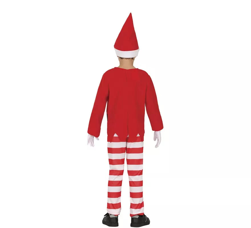 Translation missing: pt-PT.Disfraz de Elfo en el Estante de la Navidad para niños