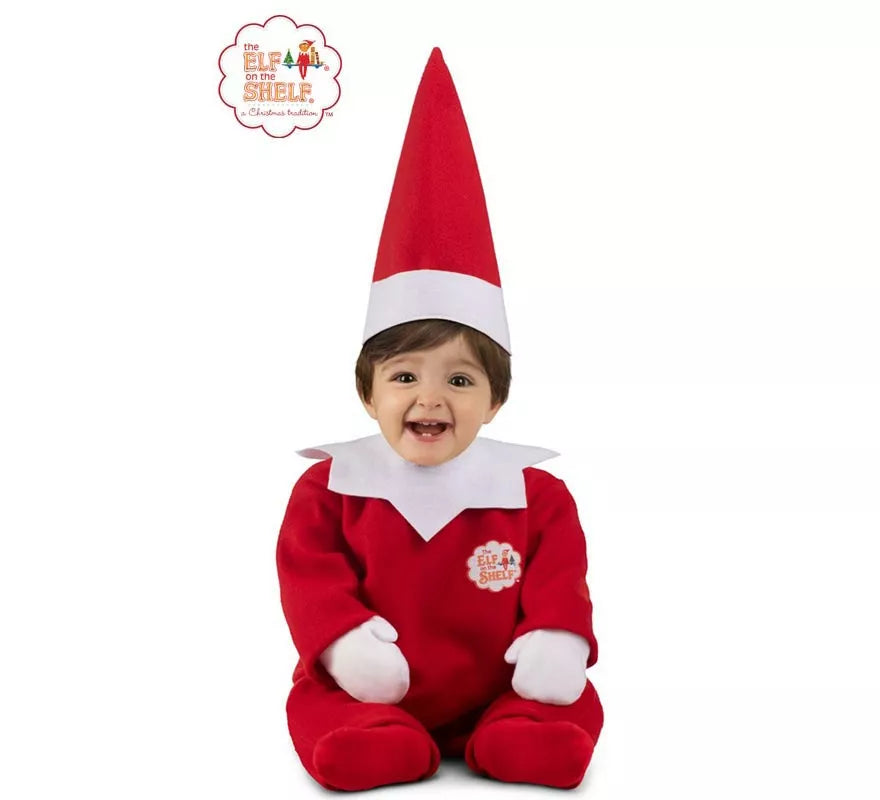 Translation missing: pt-PT.Disfraz de Elfo Travieso de Elf on the Shelf para bebé