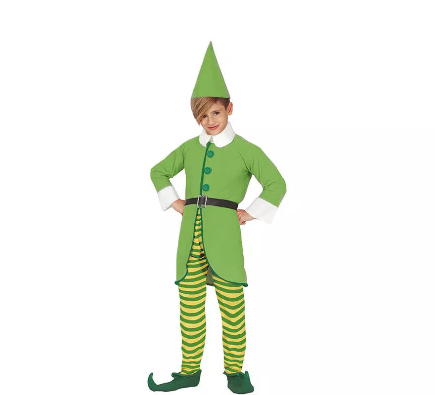 Translation missing: pt-PT.Disfraz de Elfo Verde y Amarillo para niño