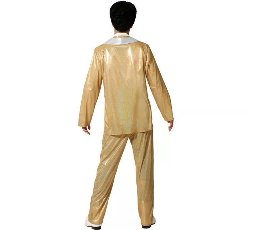 Translation missing: pt-PT.Disfraz de Elvis Dorado para hombre