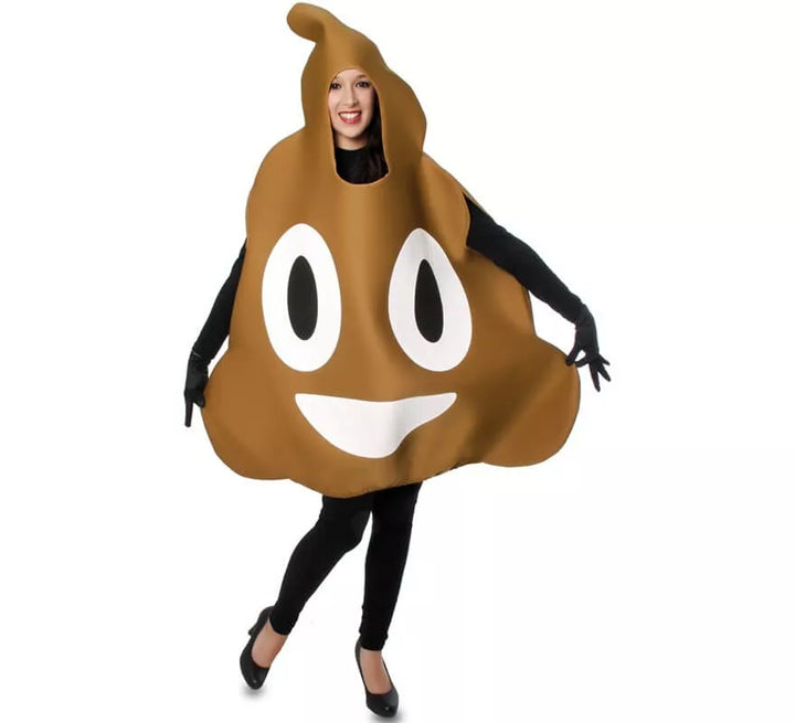Disfraz de Emoticono Caca para adultos