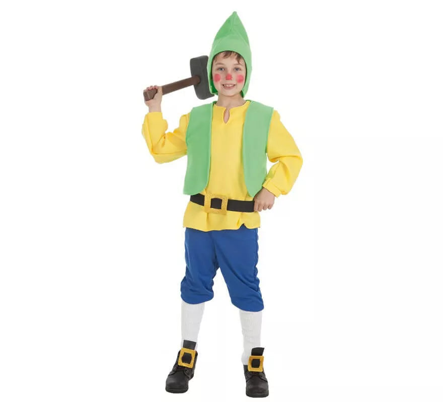 Translation missing: pt-PT.Disfraz de Enanito de Cuento amarillo para niño