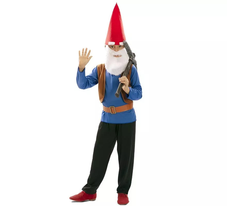 Translation missing: pt-PT.Disfraz de Enanito de Cuento azul para niño