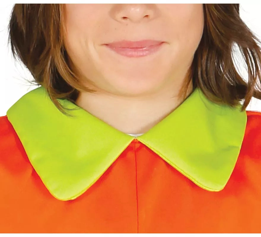Translation missing: pt-PT.Disfraz de Enanito de Cuento naranja y verde para niños