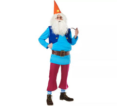 Fato de anão da floresta azul para homens