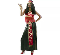 Fato de serpente encantadora para mulher