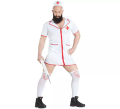 Fato de enfermeira para homem