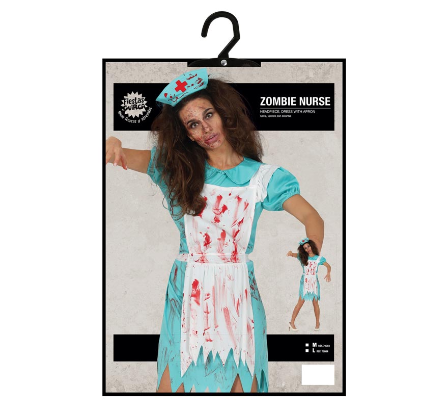 Translation missing: pt-PT.Disfraz de Enfermera Zombie para mujer