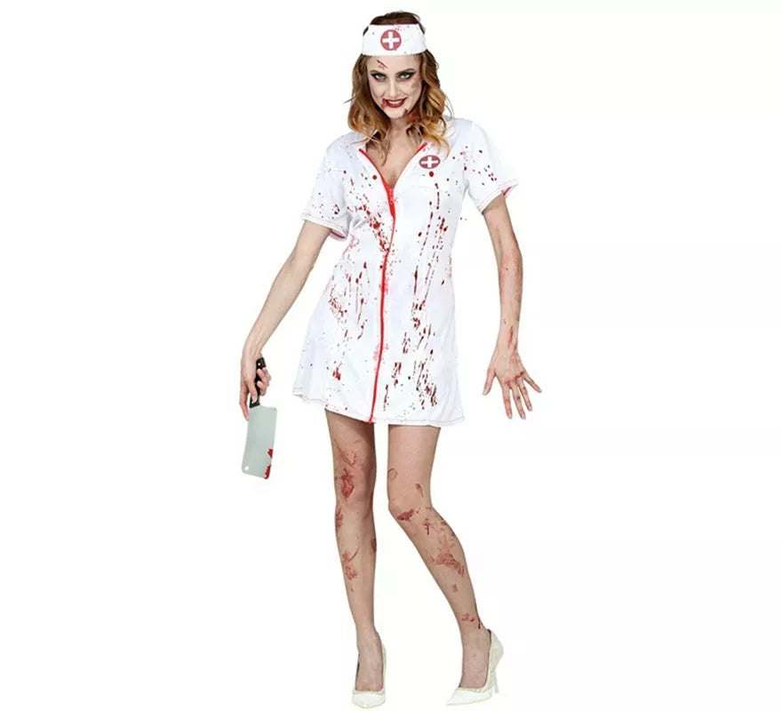 Translation missing: pt-PT.Disfraz de Enfermera Zombie para mujer