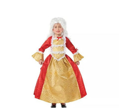 Fato de Maria Antonieta da época para menina