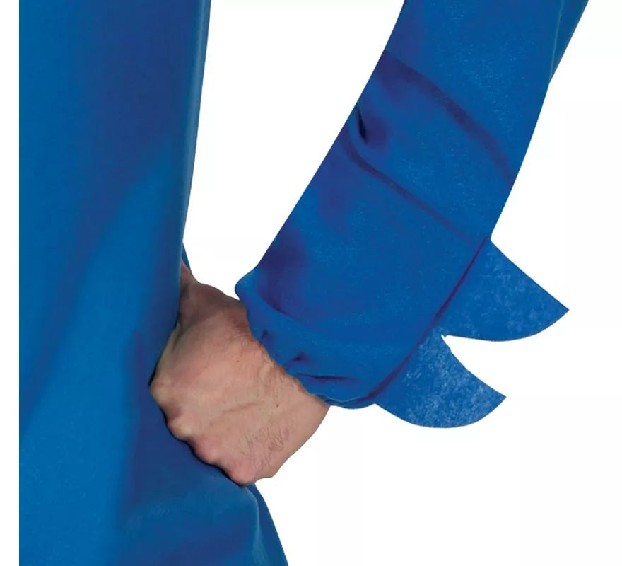 Disfraz de Erizo azul para hombre