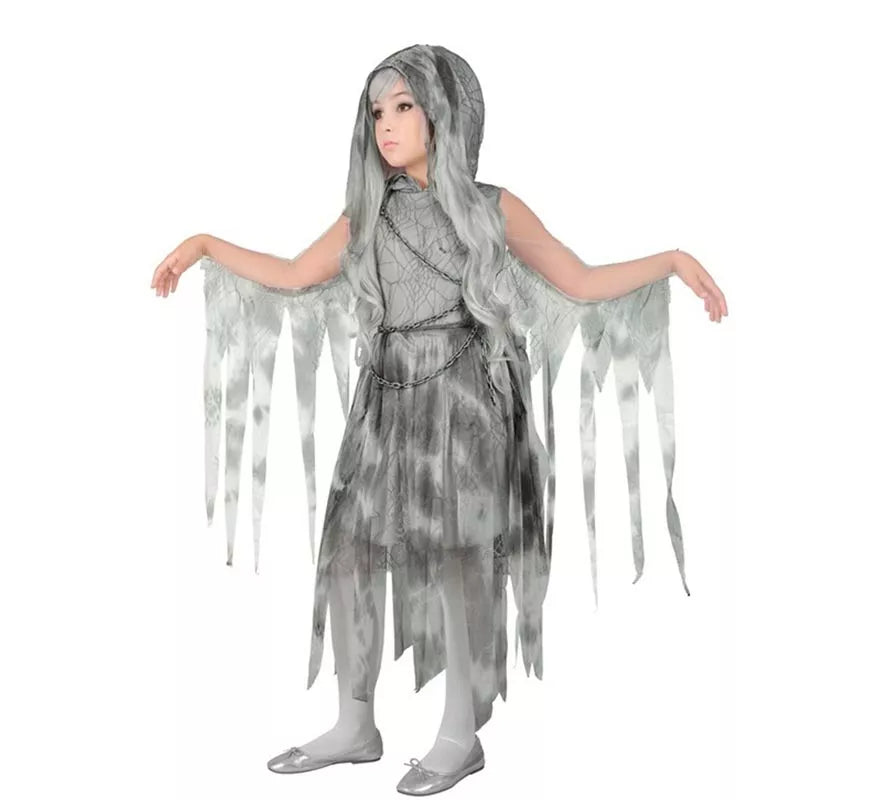 Translation missing: pt-PT.Disfraz de Espíritu Fantasma Encadenado para niña