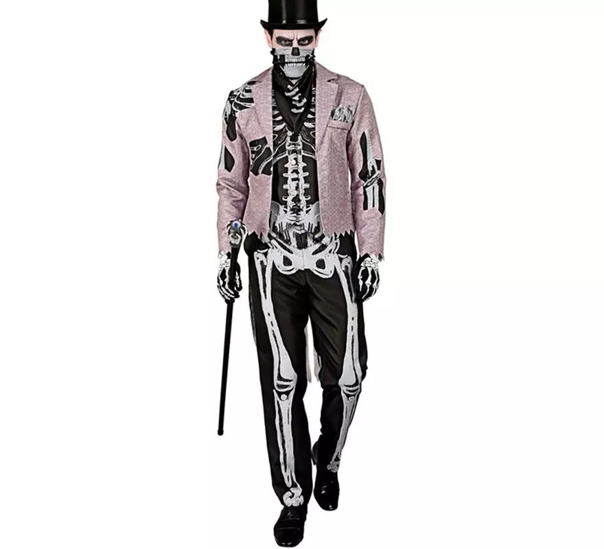 Translation missing: pt-PT.Disfraz de Esqueleto Elegante para hombre