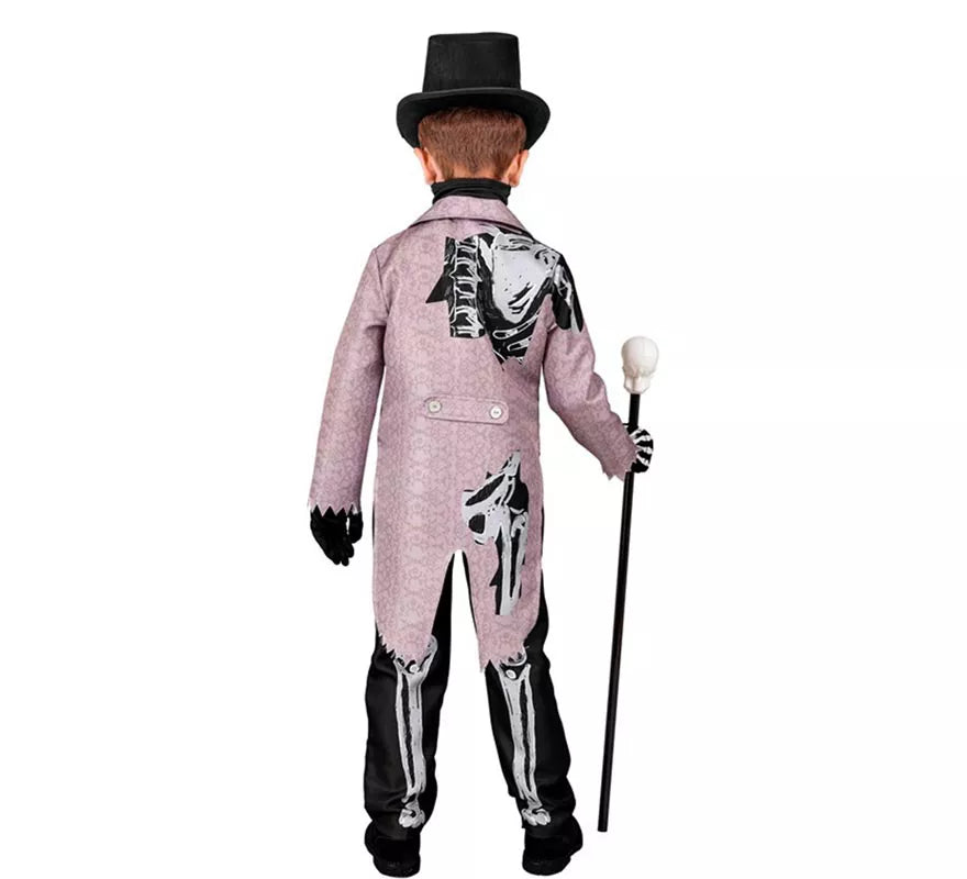 Translation missing: pt-PT.Disfraz de Esqueleto Elegante para niño