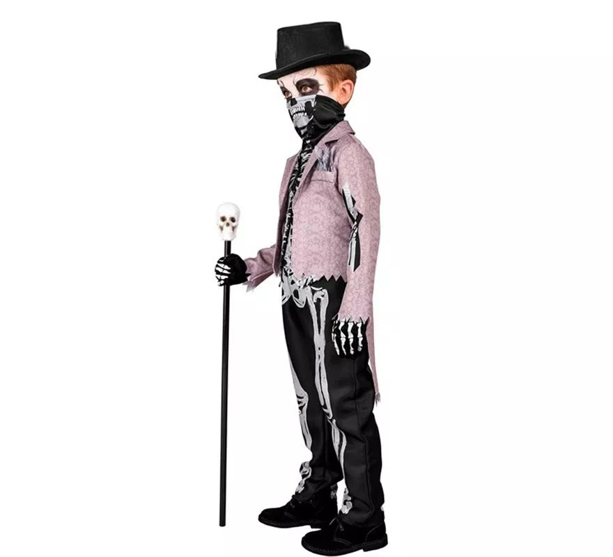 Translation missing: pt-PT.Disfraz de Esqueleto Elegante para niño