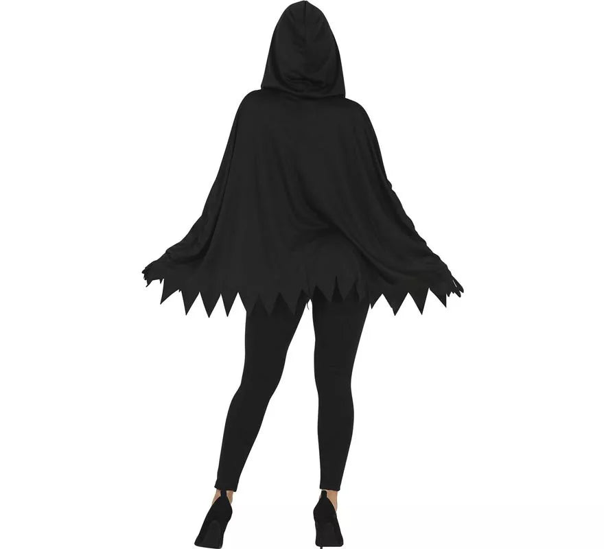 Disfraz de Esqueleto en Poncho para mujer
