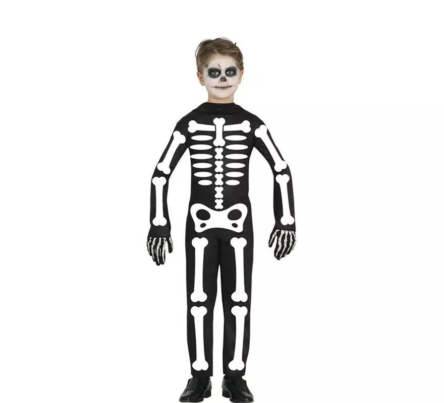 Translation missing: pt-PT.Disfraz de Esqueleto Simpático para niños
