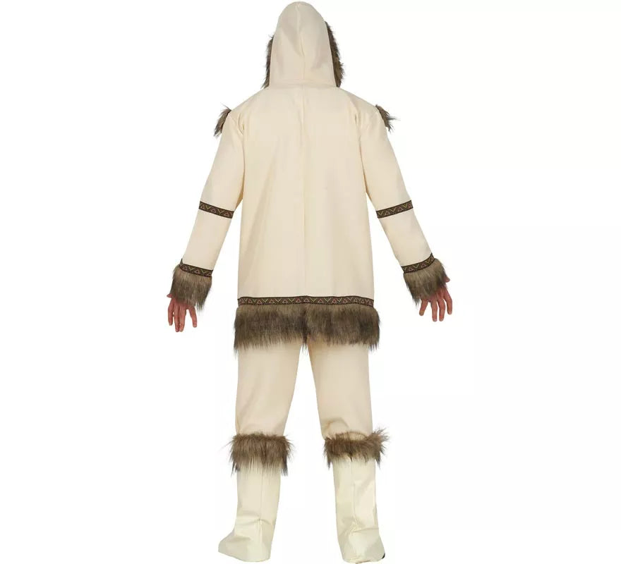 Translation missing: pt-PT.Disfraz de Esquimal Blanco para hombre