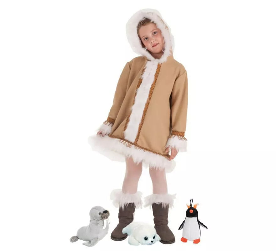 Translation missing: pt-PT.Disfraz de Esquimal para niña