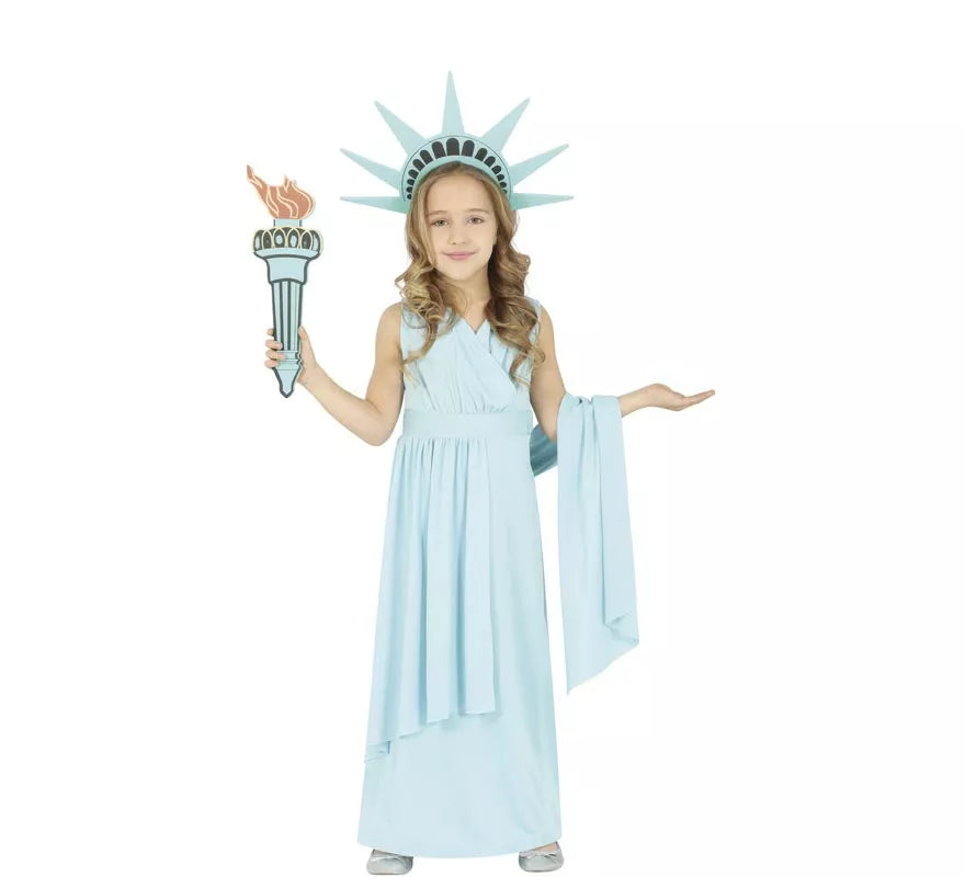 Translation missing: pt-PT.Disfraz de Estatua de la Libertad para niños