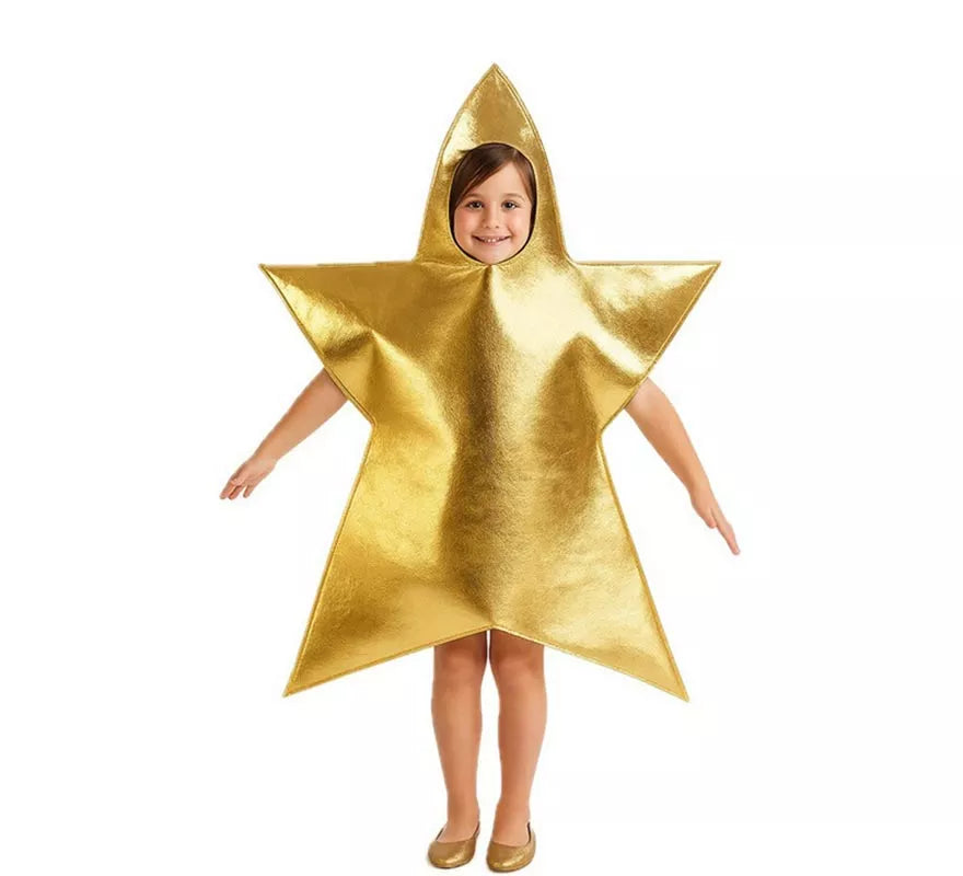 Disfraz de Estrella de Navidad para Niña de 5 a 7 años