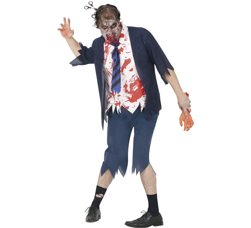 Translation missing: pt-PT.Disfraz de Estudiante Zombie para hombre