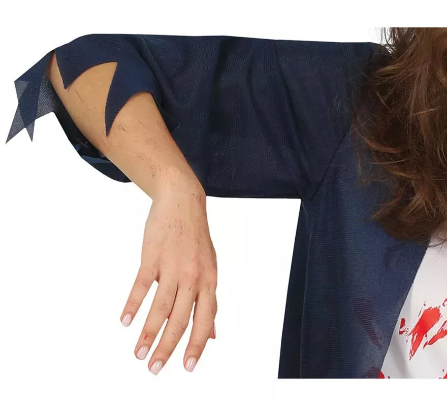 Translation missing: pt-PT.Disfraz de Estudiante Zombie para mujer