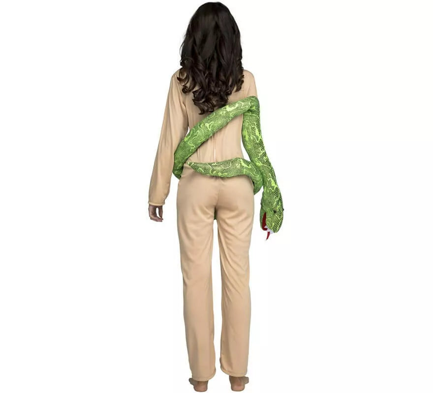 Translation missing: pt-PT.Disfraz de Eva con serpiente para mujer