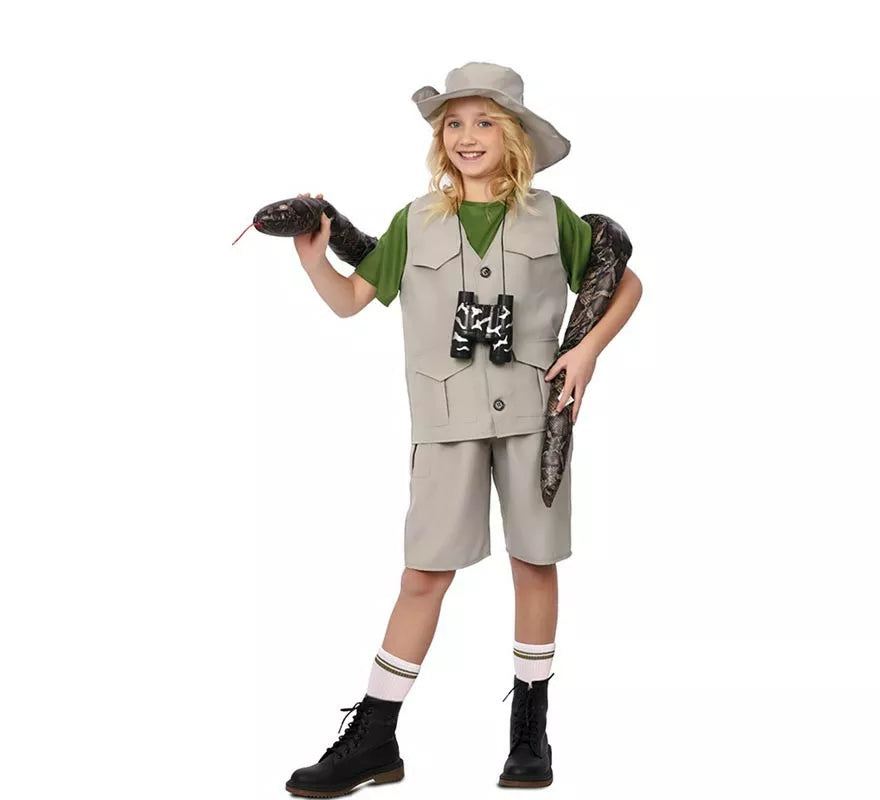 Translation missing: pt-PT.Disfraz de Explorador de la Naturaleza con sombrero para niño