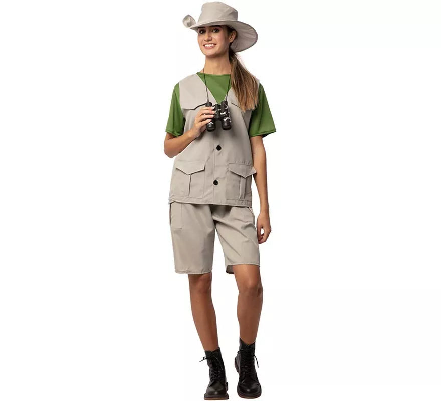 Translation missing: pt-PT.Disfraz de Exploradora de la Naturaleza con sombrero para mujer