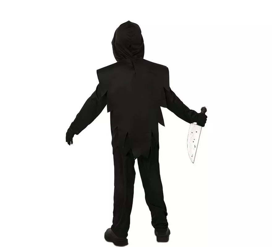 Translation missing: pt-PT.Disfraz de Fantasma Asesino rojo con máscara para niño
