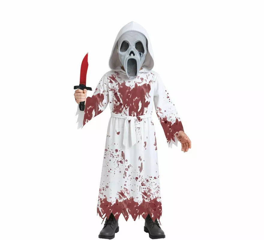 Translation missing: pt-PT.Disfraz de Fantasma blanco Asesino para niño