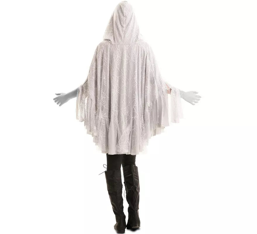 Translation missing: pt-PT.Disfraz de Fantasma con Poncho para mujer