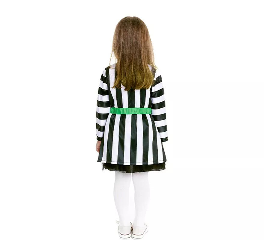 Translation missing: pt-PT.Disfraz de Fantasma de Traje a rayas para bebé y niña