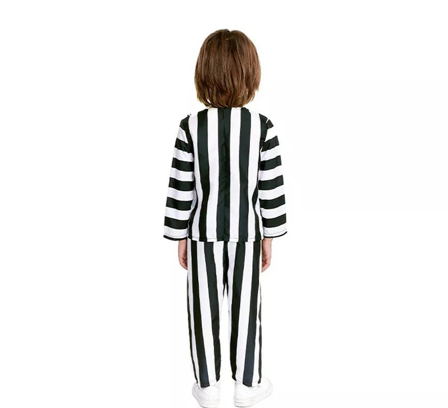 Translation missing: pt-PT.Disfraz de Fantasma de traje a rayas para bebé y niño