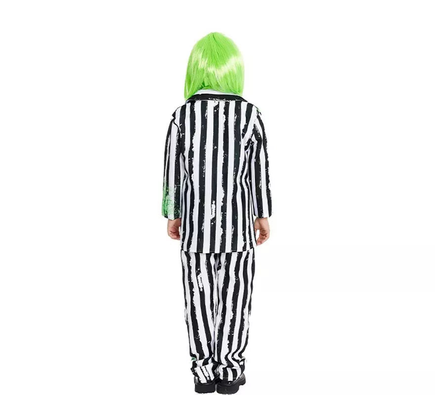 Translation missing: pt-PT.Disfraz de Fantasma de Traje a rayas para niño