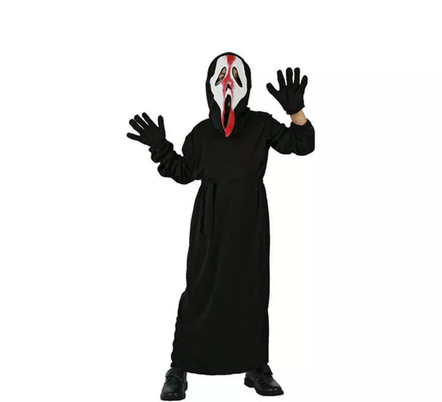Translation missing: pt-PT.Disfraz de Fantasma Enmascarado para niños