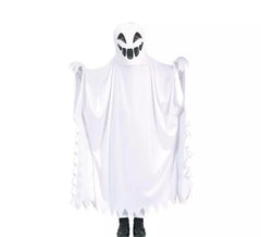 Fato de fantasma de sorriso escuro para criança