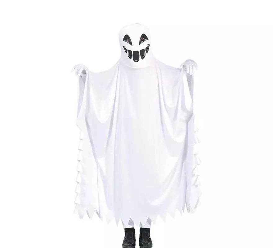 Translation missing: pt-PT.Disfraz de Fantasma Sonrisa Tenebrosa para niños