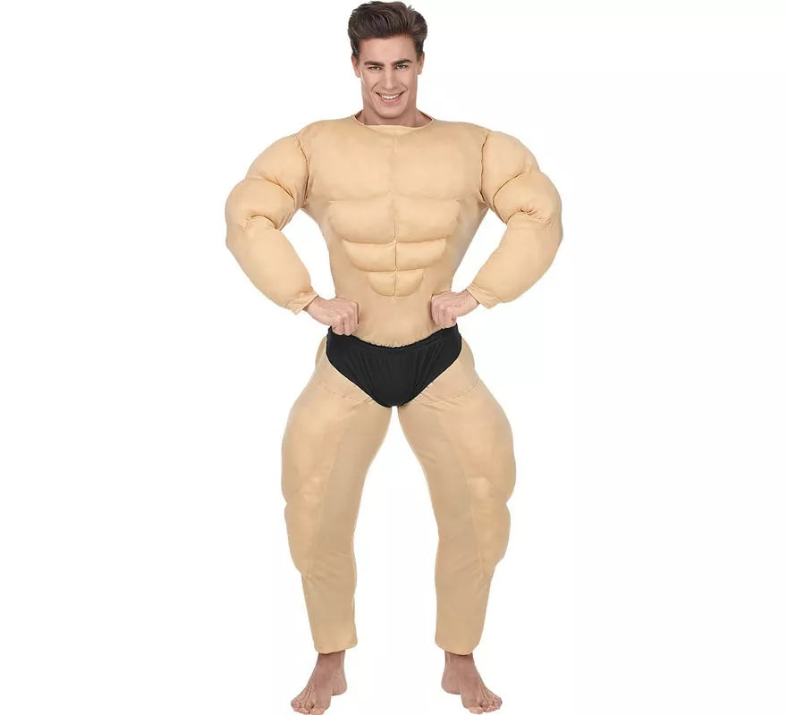 Translation missing: pt-PT.Disfraz de Fisicoculturista musculoso con calzón para hombre