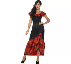 Fato de Flamenco com bolinhas para mulher