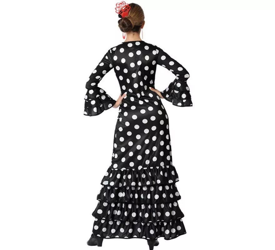 Translation missing: pt-PT.Disfraz de Flamenca Negro para mujer
