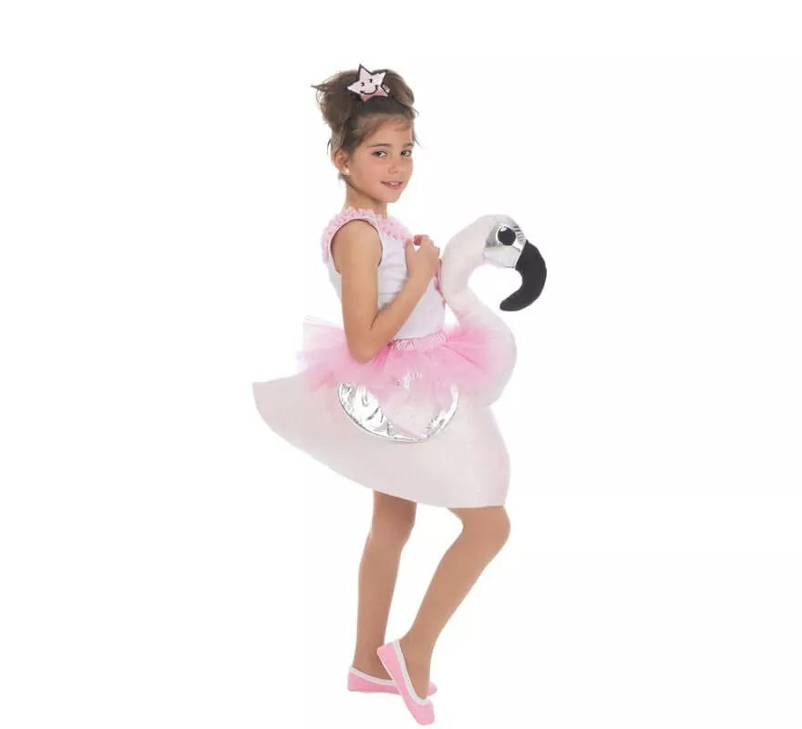 Translation missing: pt-PT.Disfraz de Flamenco Rosa para niños
